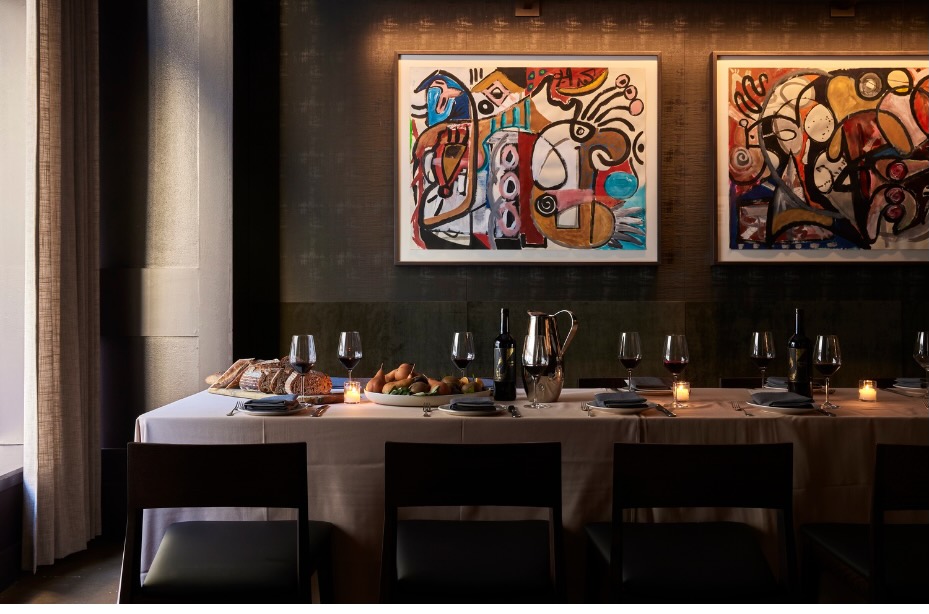 The Back Room dining room